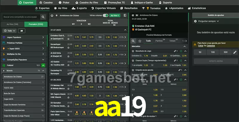 apostas esportivas